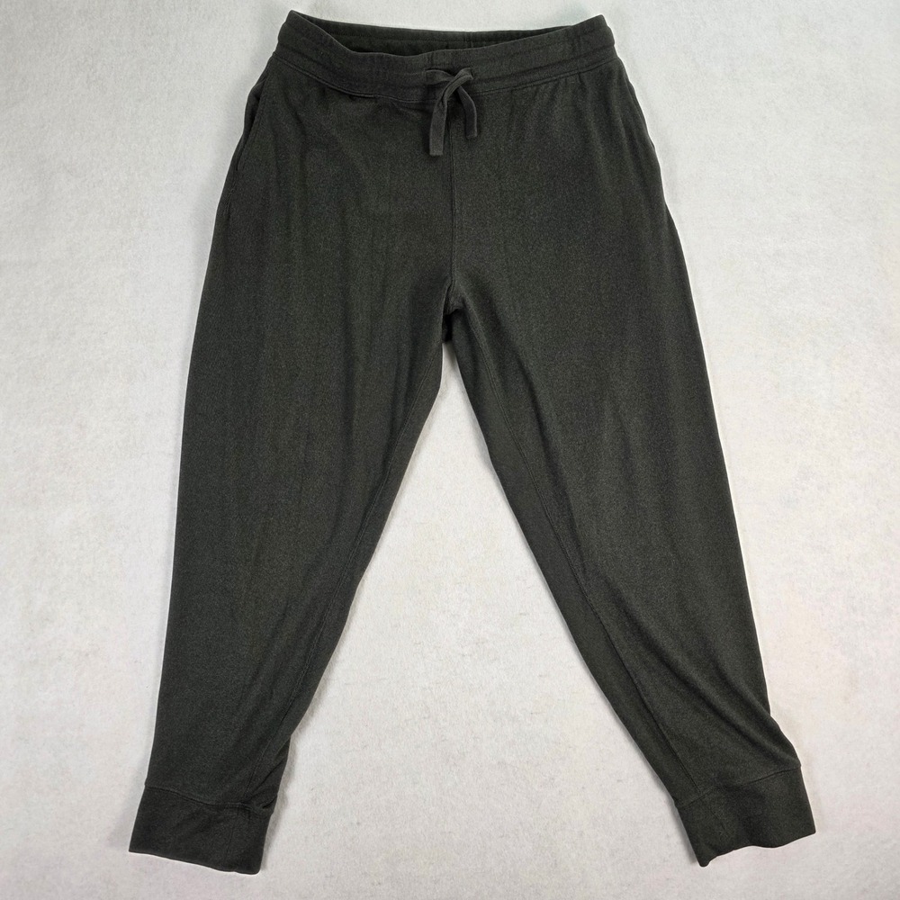 JACHS New York Tribeca Mens Joggers Charcoal Gray Knit Sweatpants Size‎ L